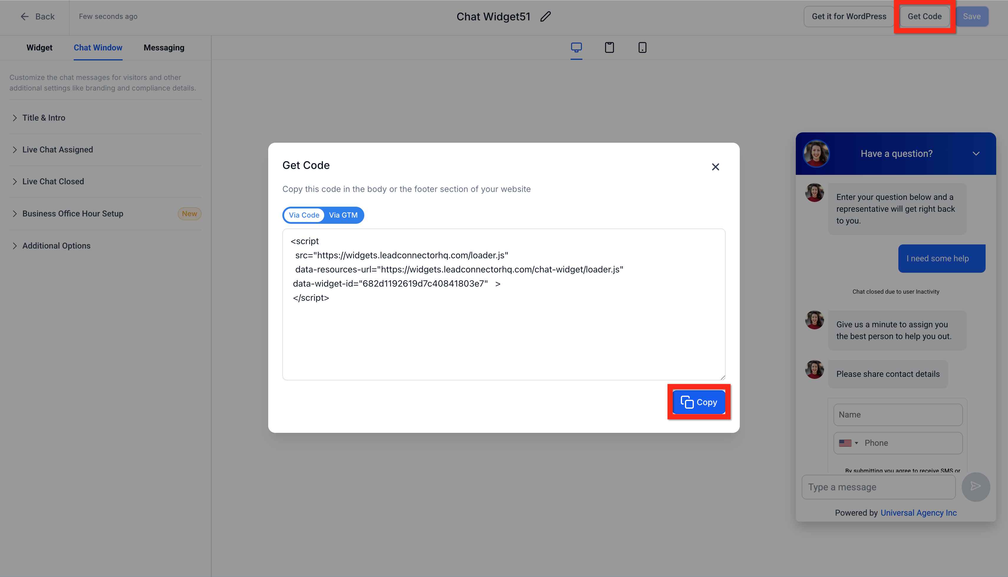 لوحة تحكم SalesMFast