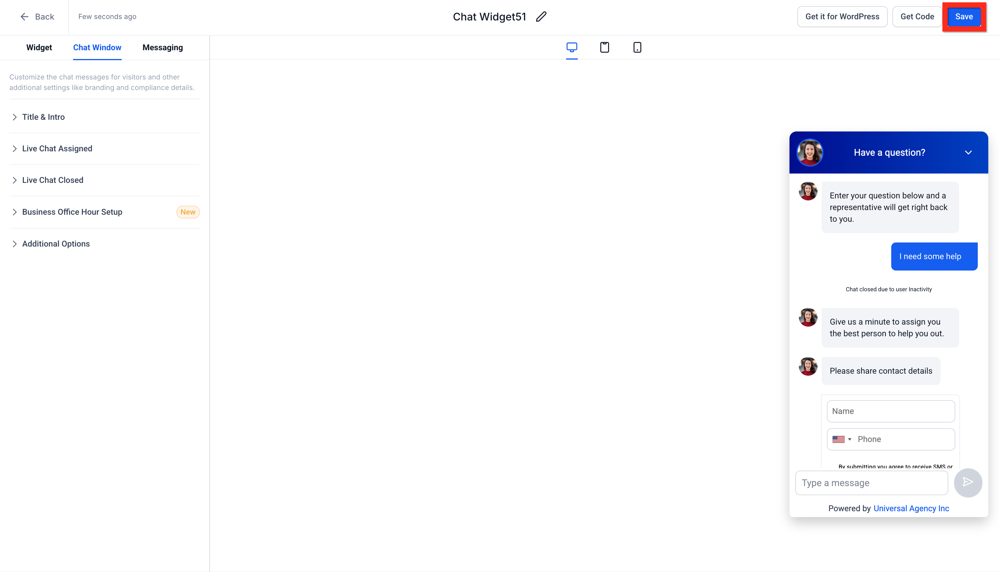 لوحة تحكم SalesMFast