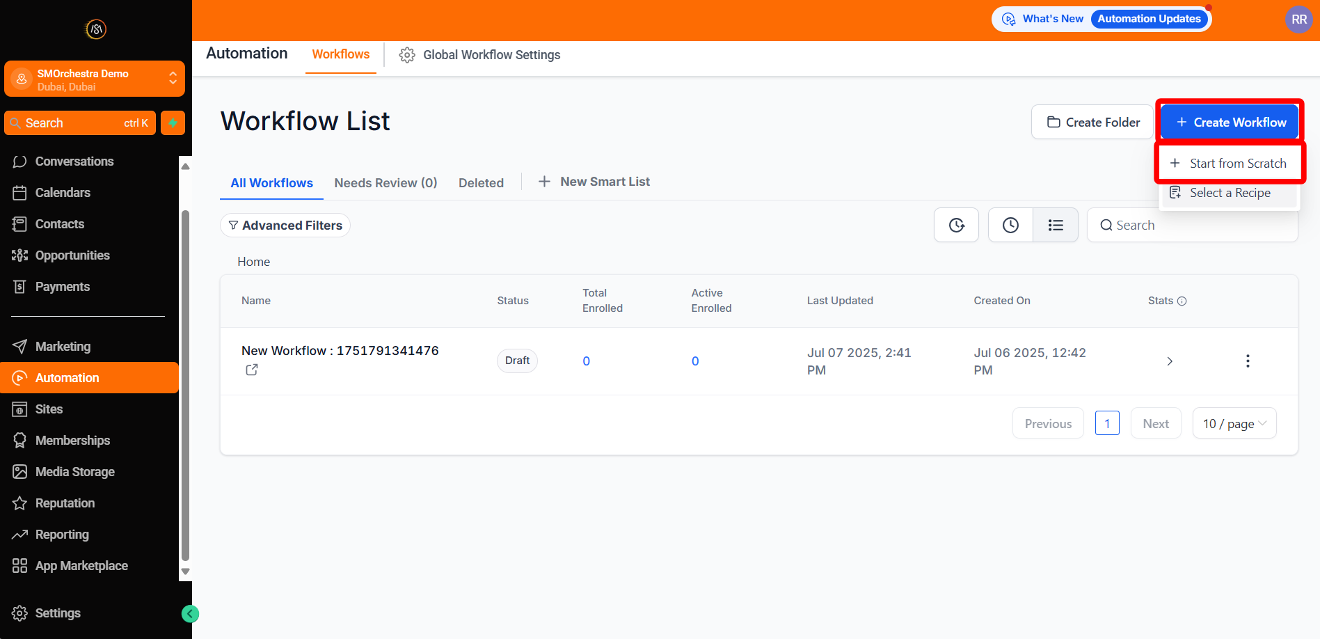 اختيار قالب