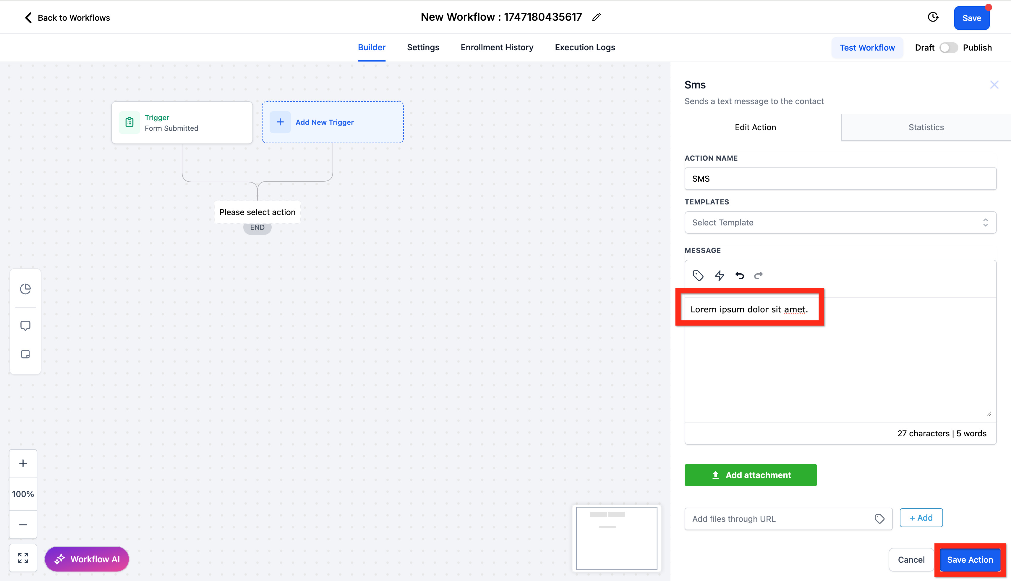 اختيار قالب