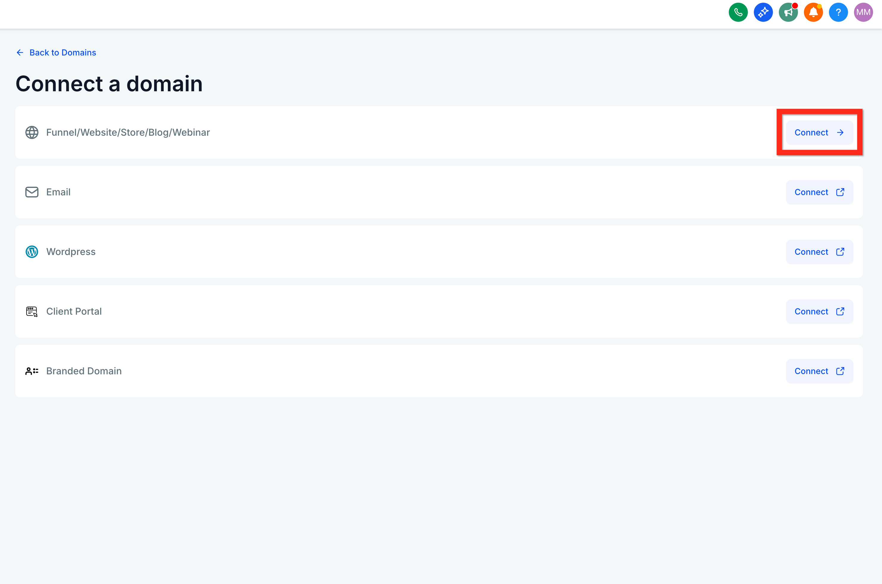 إطلاق موقع ويب