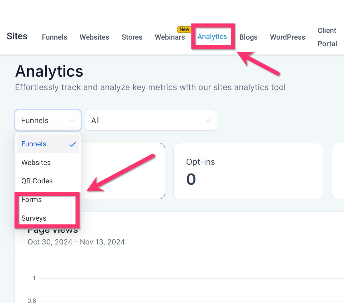 Overviewofanalyticsforormsandsurveys