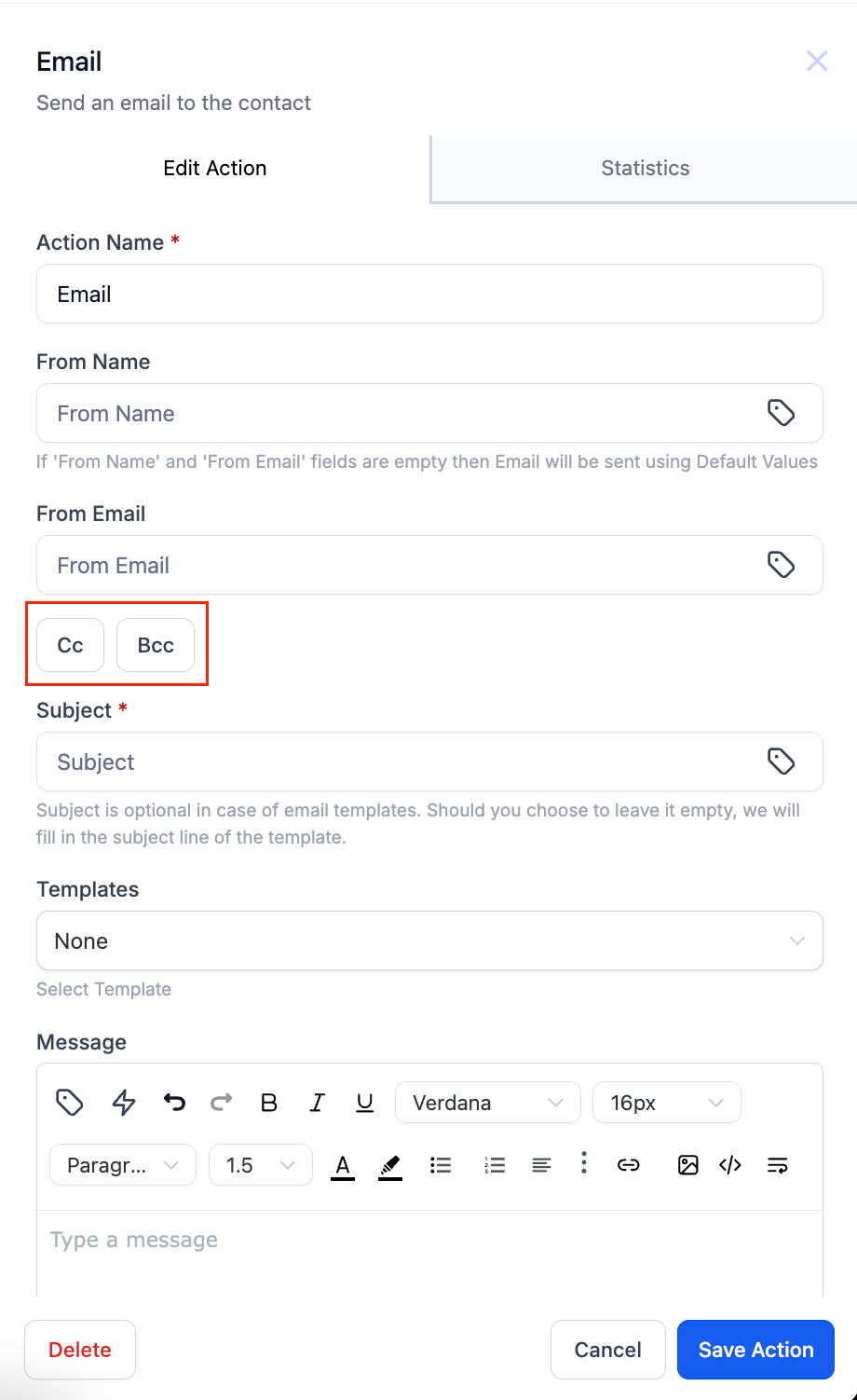 BusinessFast Dashboard