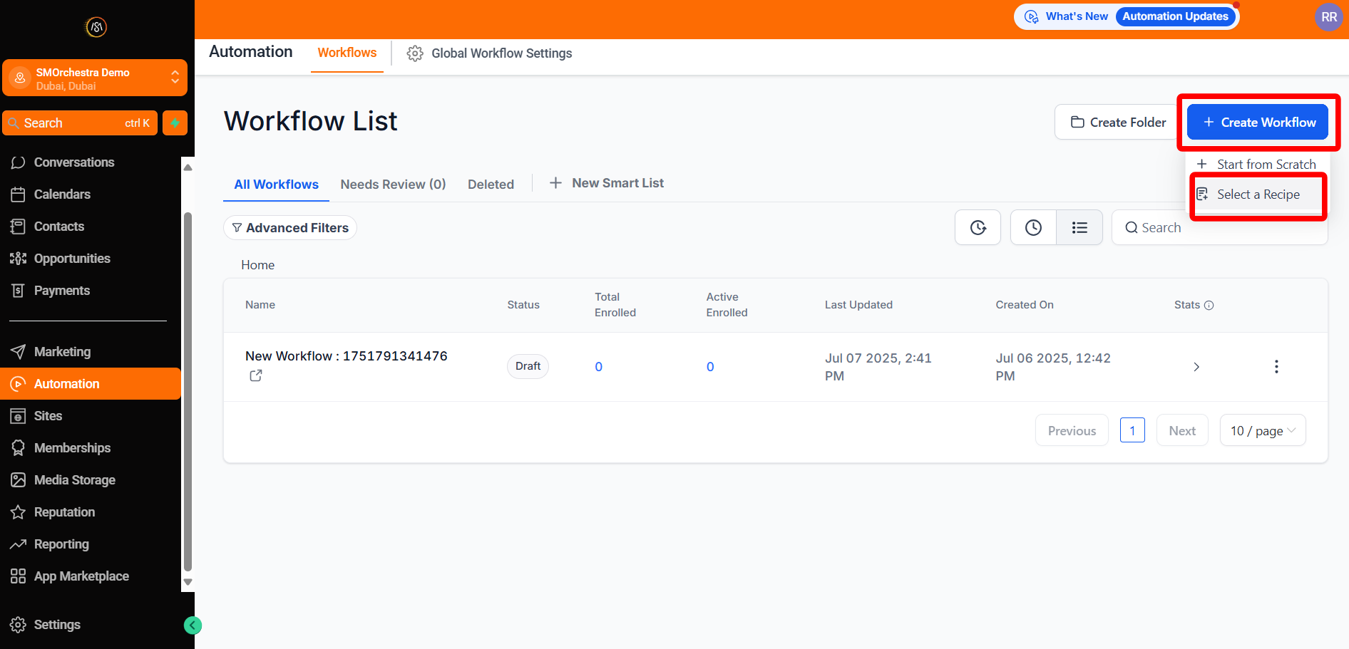 اختيار قالب