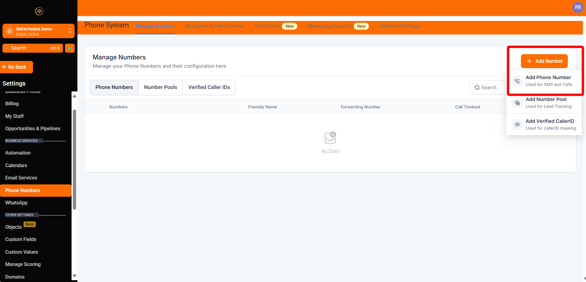 BusinessFast Dashboard
